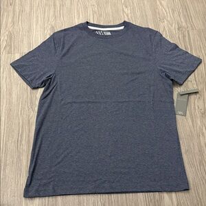 Marte Grey Men's Heather Blue Short Sleeve Tee Size S